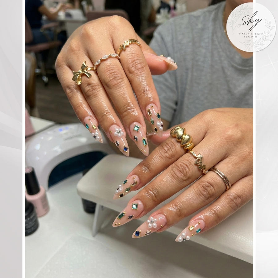 nail design by Sky Nails & Lash Studio